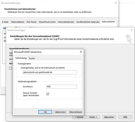 outlook med uni greifswald de.